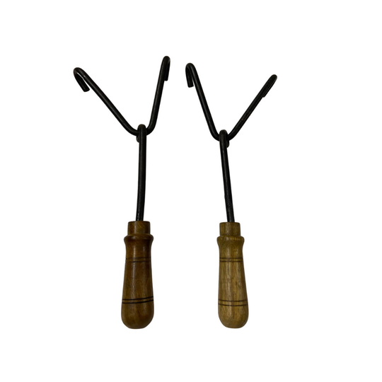 Fire Pit / BBQ Pair Of Grill Lifters
