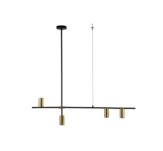 Supai Arizona 4 - Light Kitchen Island Linear Pendant