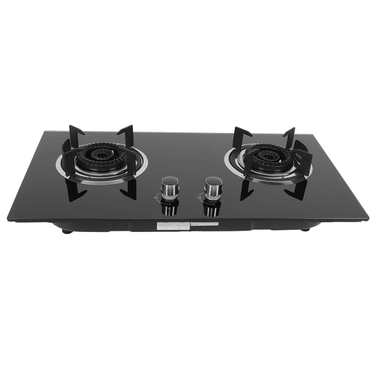 Household 2 Burners Liquefied Gas Hob Stove Cooker Kitchen Cooking Appliance