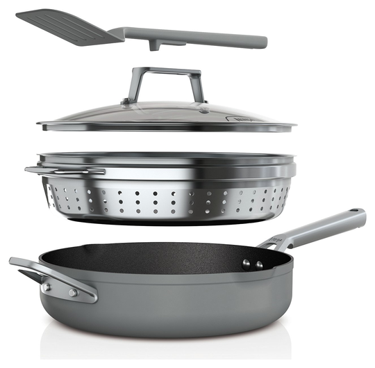 Ninja Zerostick 28cm Non Stick Aluminium Possible Pan -Grey