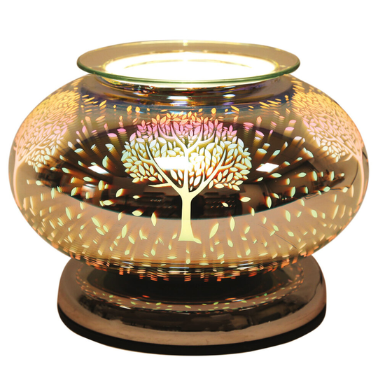 Aroma Elipse 3D Effect Touch Control Electric Wax Melt Tart Burner Tree