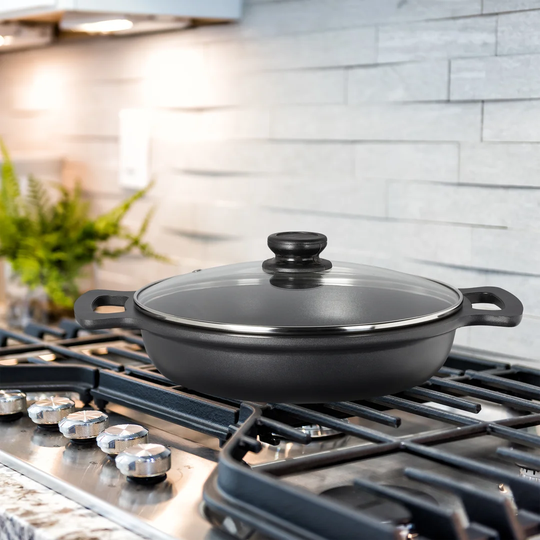 Lebus 7L Sauteuse Pan with Lid