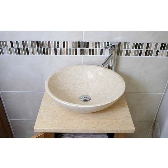 Katherine Solid Oak 500mm Free-Standing Vanity Unit