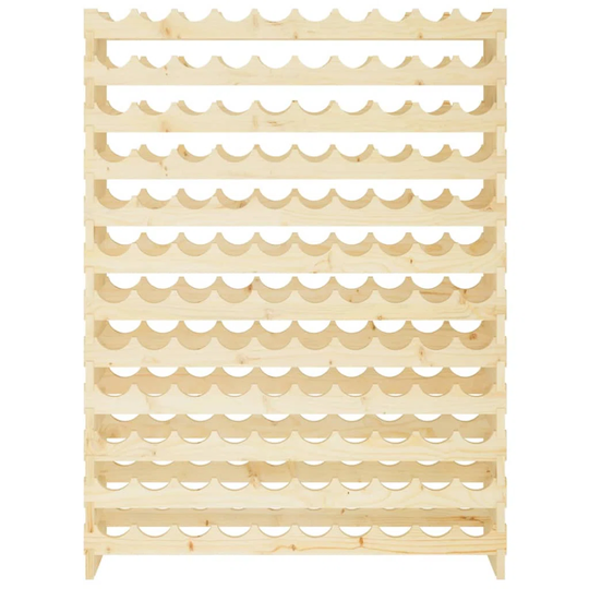 Belfry Kitchen Wine Rack 101X29x134 Cm Solid Wood Pine