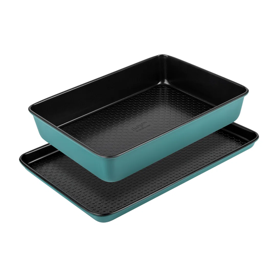 Prestige - Nadiya - Oven Roast And Bake Set - Non Stick - PFOA Free Interior - Dishwasher Safe - 10 Year Guarantee