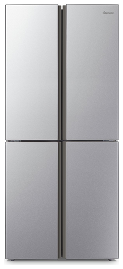 Fridgemaster MQ79394FFS American Fridge Freezer - Silver