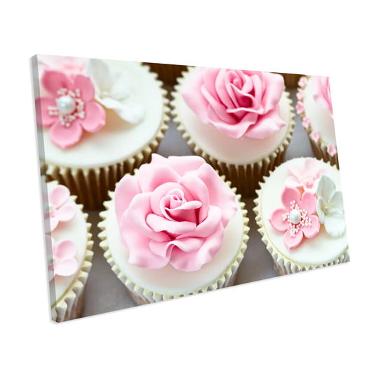 'Cupcake Food Kitchen' Photograph on Canvas