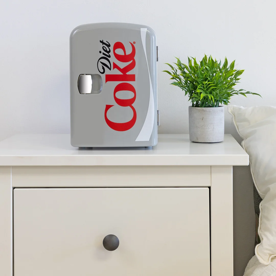 Coca Cola Diet Portable 4L Mini Fridge