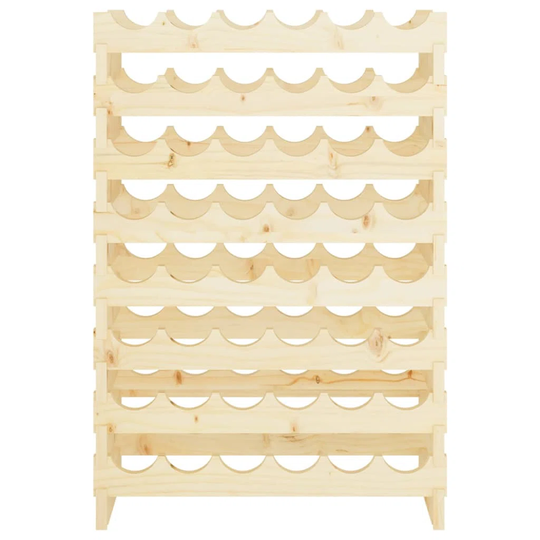 Belfry Kitchen Wine Rack 65X29x90 Cm Solid Wood Pine