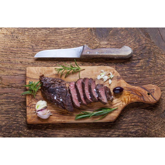 Grilled Steak by Bernjuer - Wrapped Canvas Photograph