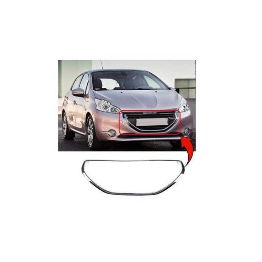 Peugeot 208 2012-2015 Front Grille Frame Moulding Chrome 3/5Dr