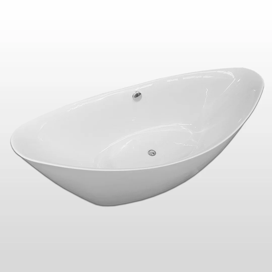 Beverly Freestanding Bathtub Modern Design Bath Tub 180 x 80 cm New