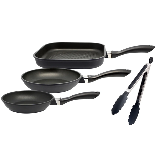 Alucast 4 Piece Non-Stick Skillet Set