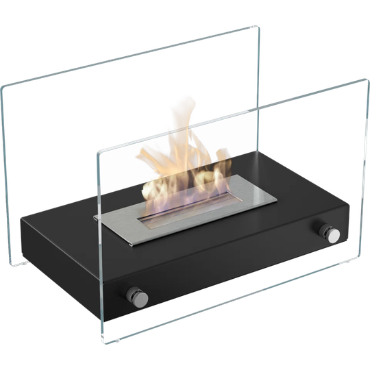 Tabletop Ethanol Fireplace Hotel Mini Black