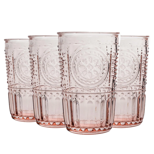 Bormioli Rocco Romantic Highball Glasses - 475Ml - Pack Of 4