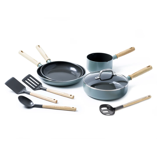 GreenPan Mayflower Aluminium 8 Piece Aluminium Non Stick Cookware Set
