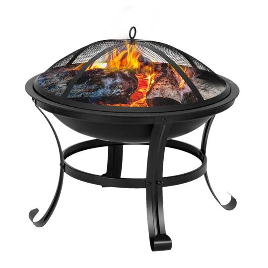 Afshana Iron Wood Burning Fire Pit