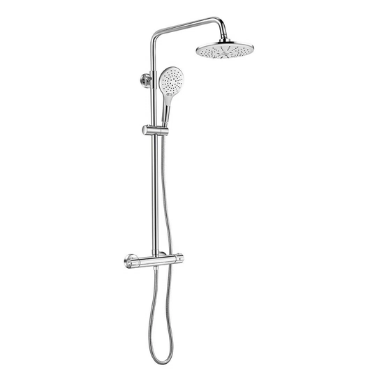 Plourde Thermostatic Shower with Handheld Shower Head