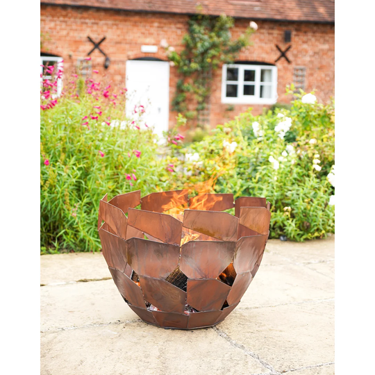 Senecal Steel Wood Burning Fire Pit