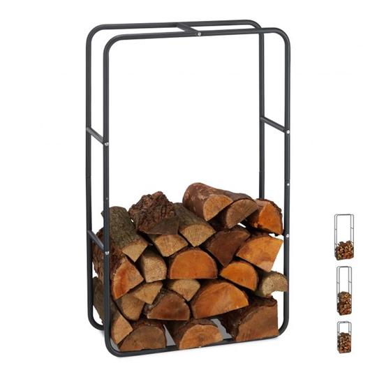 Bolebroke 60Cm W Metal Log Rack