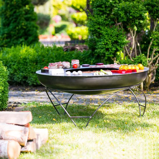 Pertessa Steel Wood Burning Fire Pit