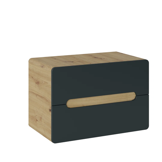 Abdarahman 800mm Wall Hung Single Vanity Unit