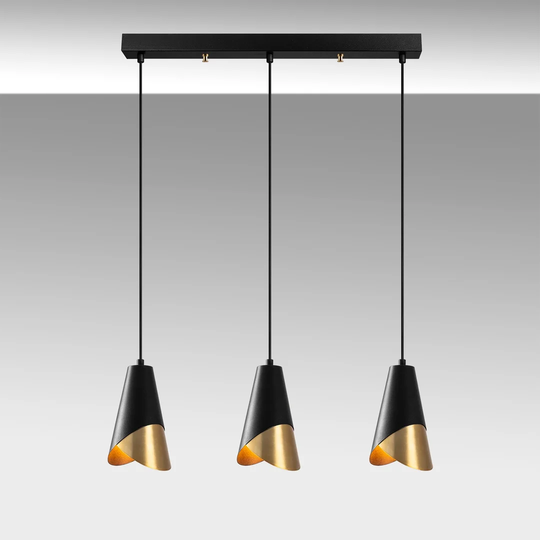 Jimson 3 - Light Kitchen Island Cone Pendant
