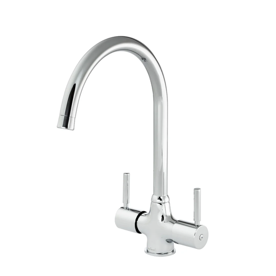 Double Handle Surface Mounted Monobloc Mixer Tap