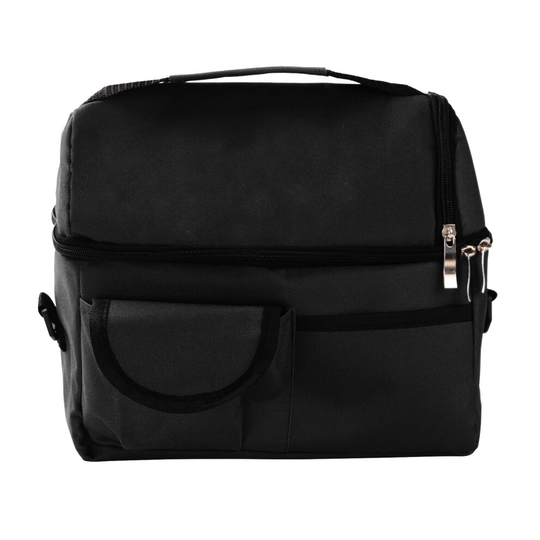 (Black) Insulated Cooler For Insulated Lunch Bag