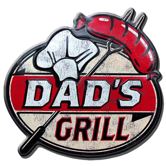 Dad's Grill Wall Décor
