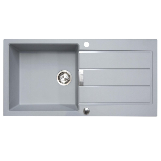 Franke Composite Kitchen Sink In Grey - 1.0 Bowl S2D611TS