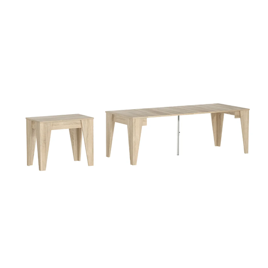 Blathnat 90 Cm Extendable Removable Leaf Manufactured Wood Four Leg Dining Table