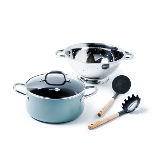 GreenPan Mayflower Aluminium 4 Piece Aluminium Non Stick Cookware Set