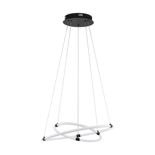 Peralez 2-Light Kitchen Island Geometric LED Pendant