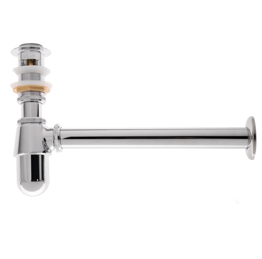 Zarah 10cm Drain Stopper Waste Bathroom Sink Drain With Overflow