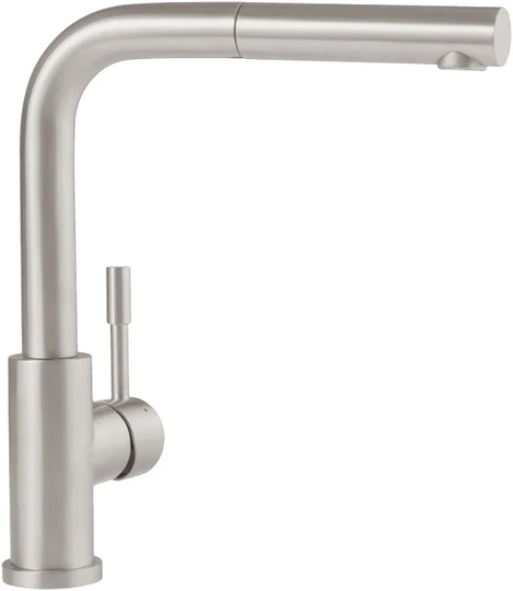 Single Handle Deck Mounted Kitchen Sink Mixer with Spray Wand