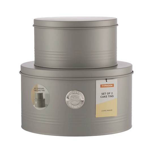 2 Piece Cake Tins Set