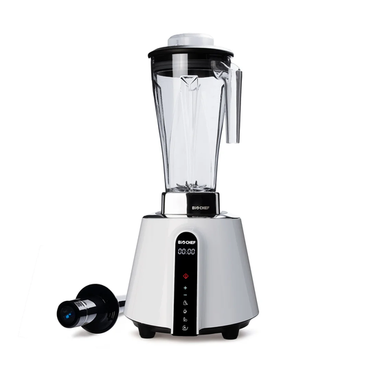BioChef Living Food Blender - 1680 Watt Motor, 2L BPA-Free Jug with 3 preset Programs Plus Pulse Function - 10 Year Warranty