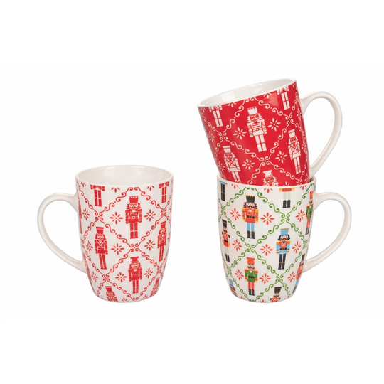 Nutcracker 6 Piece Mug Set