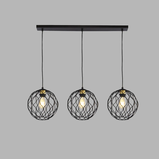 Brewton 3 - Light Kitchen Island Linear Pendant
