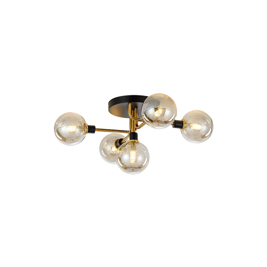 Wetumpka 5-Light 57cm Semi Flush Mount