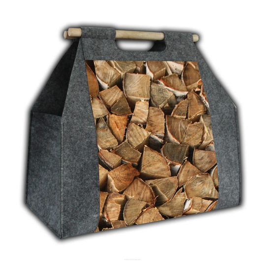 Strong Bag Plastic Log Carrier