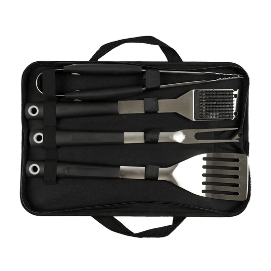 4 Piece Barbecue Tool Set