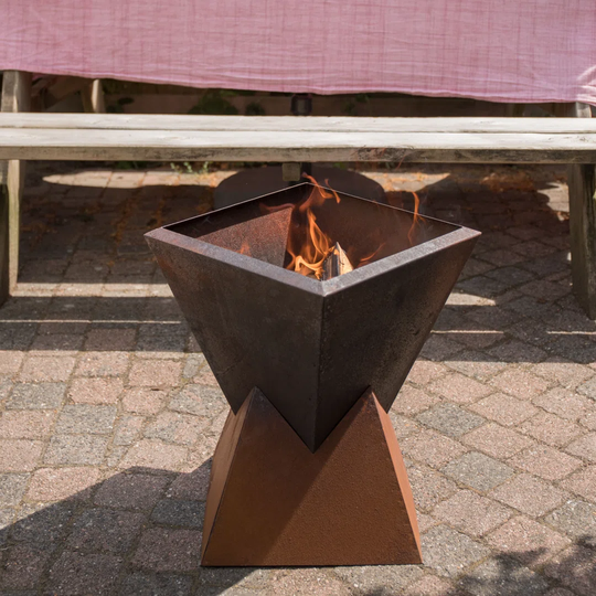 Salvant Steel Wood Burning Fire Pit