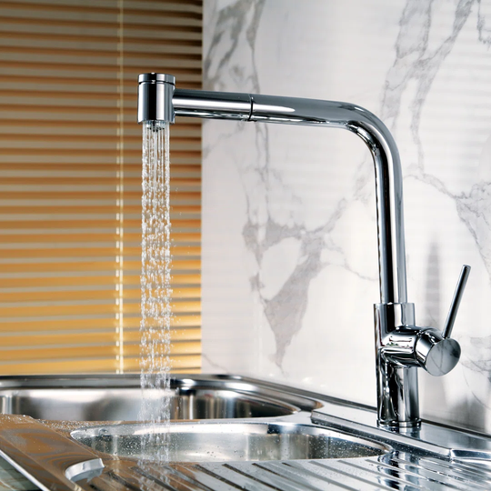 Steen Pull Out Single Lever Monobloc Tap