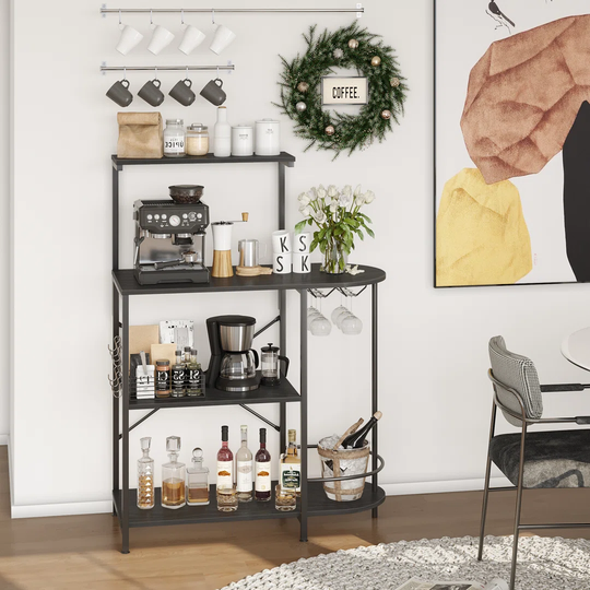90Cm Steel Standard Baker's Rack with Microwave Compatibility