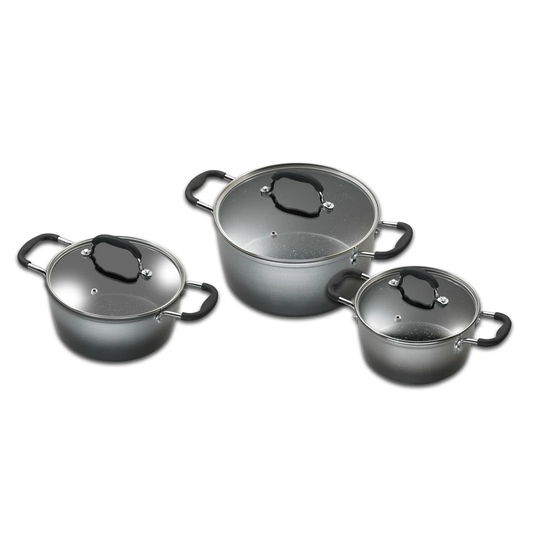 Dehaven 3 Piece Cookware Set