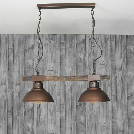 Guadalupe 2 - Light Kitchen Island Dome LED Pendant