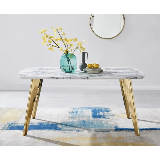 160 Cm Four Leg Dining Table