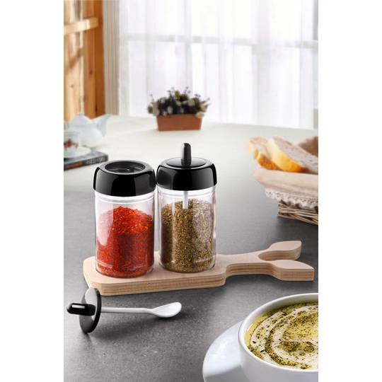 2 Spice Jars